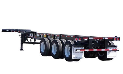 Quad Axle Intermodal Chassis